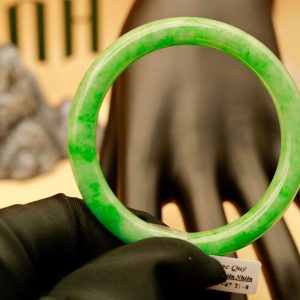 Vòng Tay Ngọc Quý Cẩm Thạch Thiên Nhiên 90009